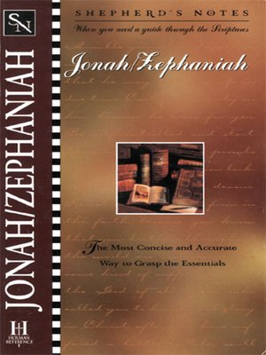 cover image of Jonah/Zephaniah
